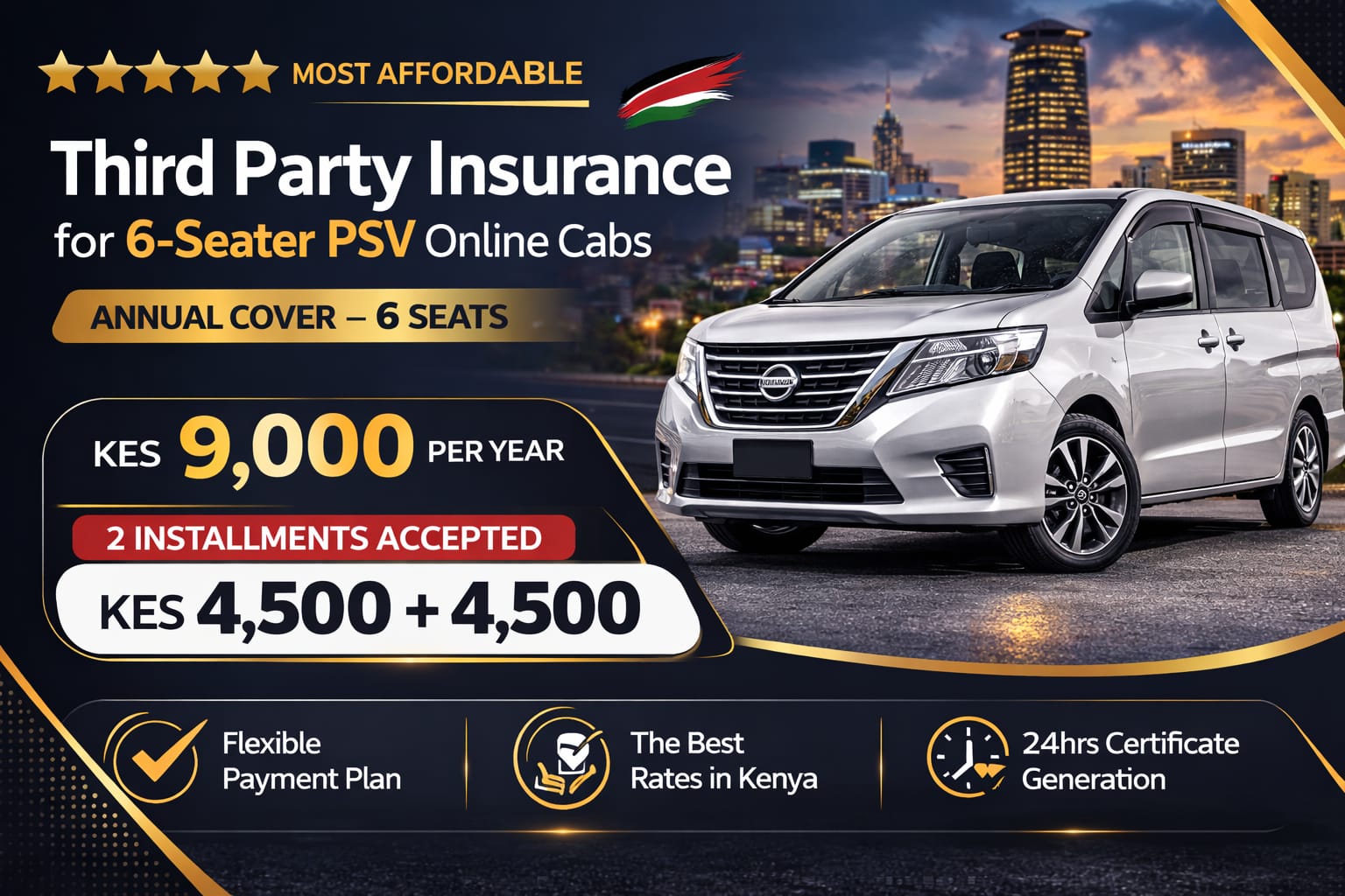 6 Seater PSV Insurance