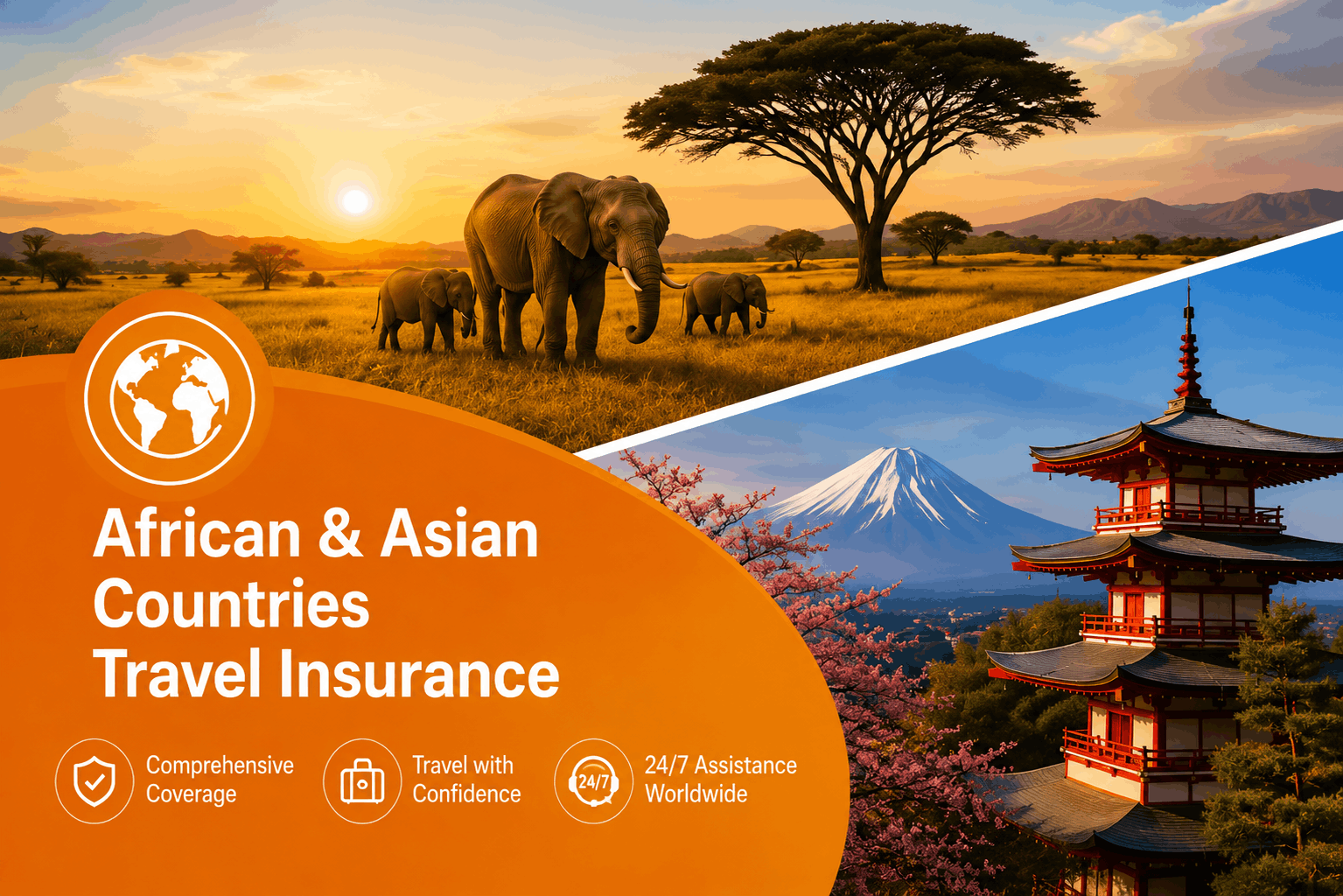 African & Asian Travel Cover