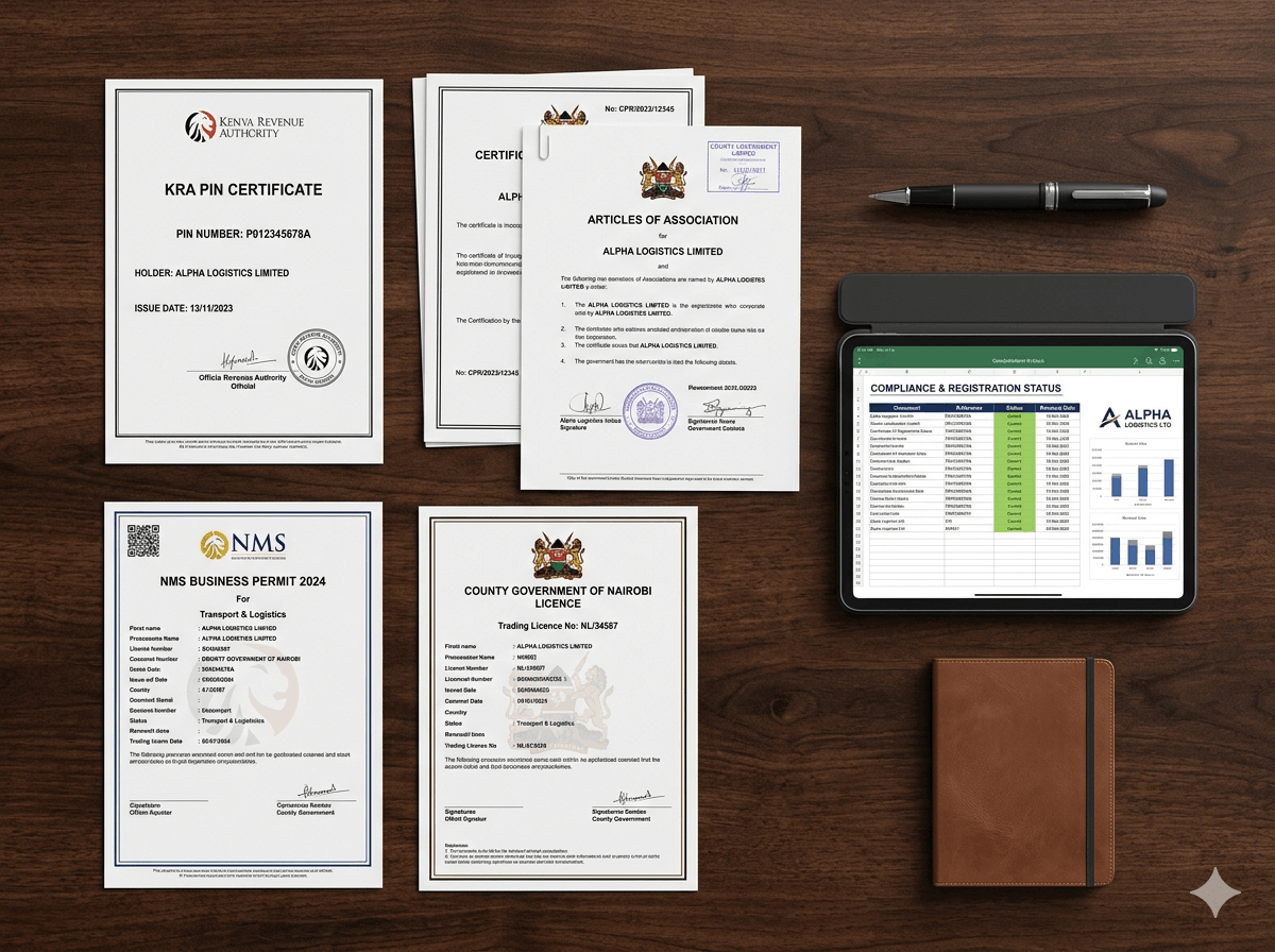Corporate management organizing asset audit schedules for insurance application validation